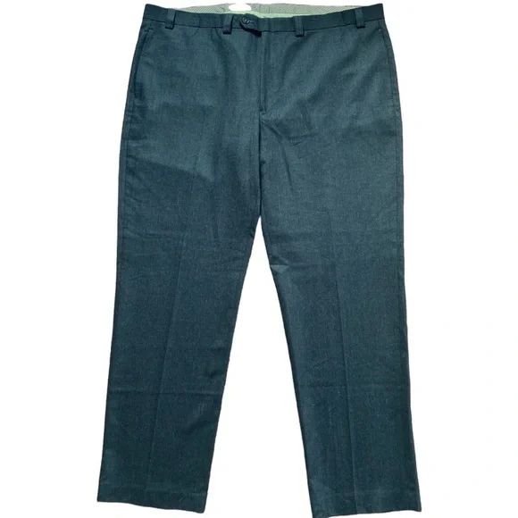 Lauren Ralph Lauren Dress Pants Mens Size 44 Wool Charcoal Grey Trousers - Picture 14 of 14